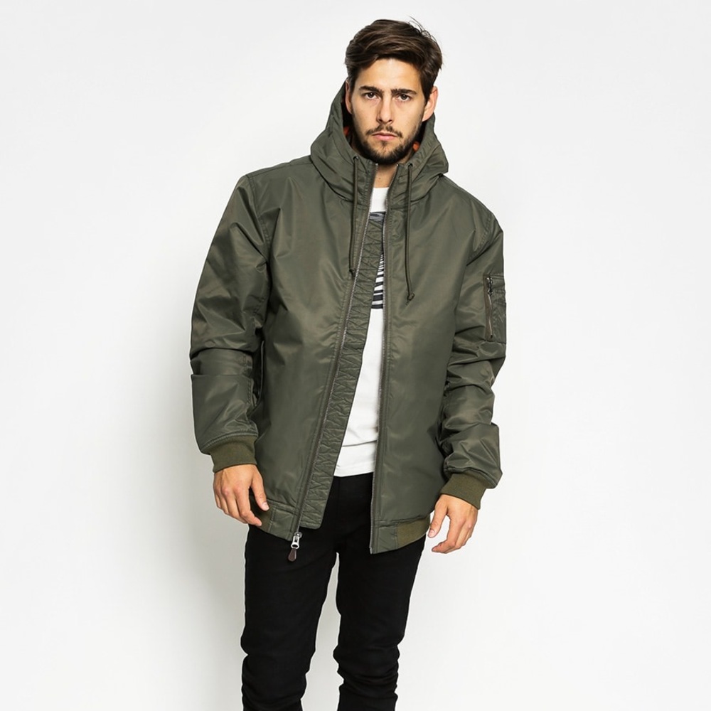 NWT Vans all weather water resistant KILROY BOMBER MTE JACKET in Grape Leaf - Picture 7 of 11